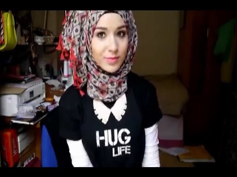 Tutorial Hijab  Cara Simpel Memakai Hijab Sehari Hari 2  YouTube