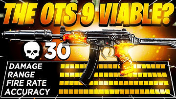 the OTS 9 is ACTUALLY INSANE... (OTS 9 Best Class Setup Warzone)