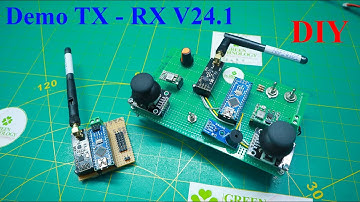 Bộ Điều Khiển Từ Xa TX-RX V24.1 | Demo