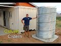Culvert Cistern Install - catching rain off the Shop!