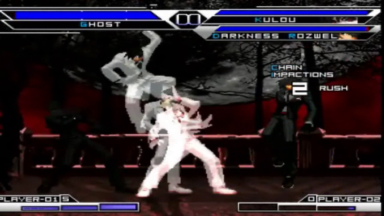(Light Team) Ghost vs (Dark Team) Kulou & Darkness Rozwel-Kof mugen