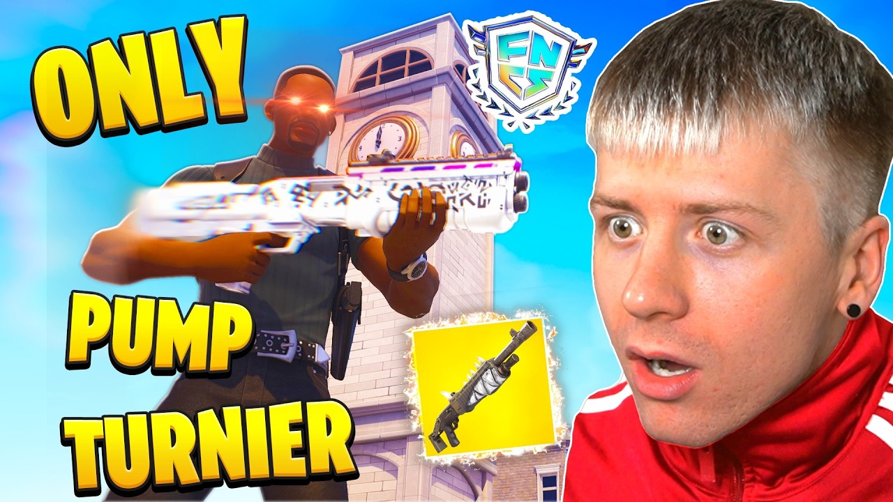 ICH STARB & TRAF PRO SPIELER in mein ONLY PUMP TURNIER! [FORTNITE]