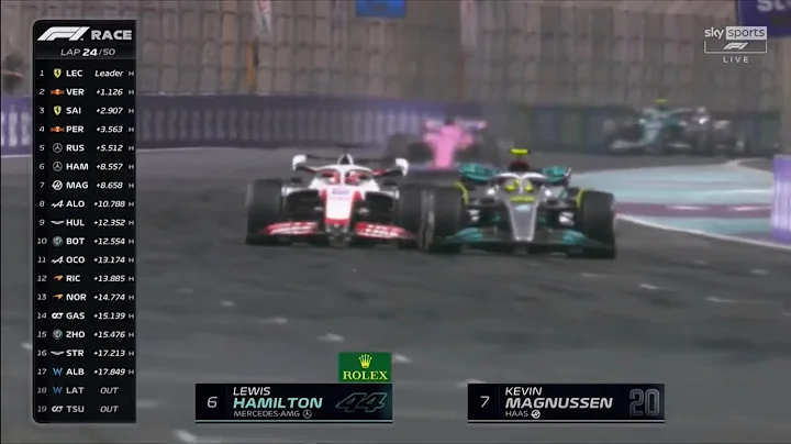 Magnussen vs Hamilton Battle | Saudi Arabian Grand...
