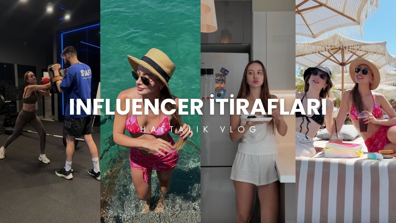 BENİMLE 1 HAFTA VLOG | ilk boks dersim, kına elbisemi aldım, influencerlık iş değil ki!