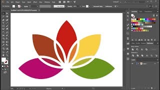 A very easy way to create flower using the "shape builder" and "offset
path" tools. ____________ tutorials adobe illustrator:
https://goo.gl/deakfe ado...