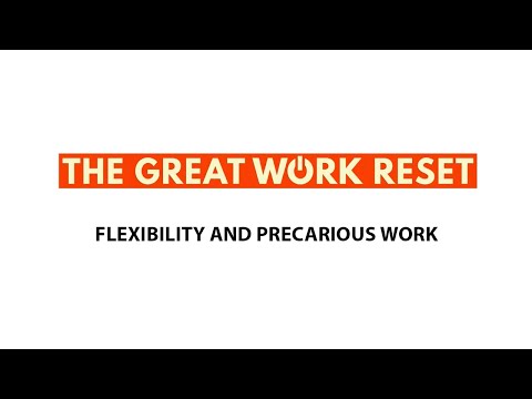 Dr Jamie Woodcock: The Great Work Reset |  Flexibility and Precarious Work