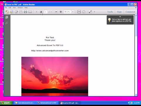 Advanced Excel TO PDF 5.0 Release.avi