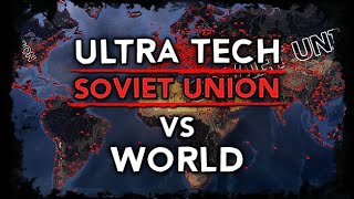 [HoI4] Ultra Tech Soviet Union vs World [WW2 AI Timelapse] Pax SSSR