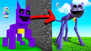 YAPI KAPIŞMALARINDA //GERÇEKÇİ CATNAP İLE ARKADAŞIMI TROLLEDİM  ⚠ Minecraft