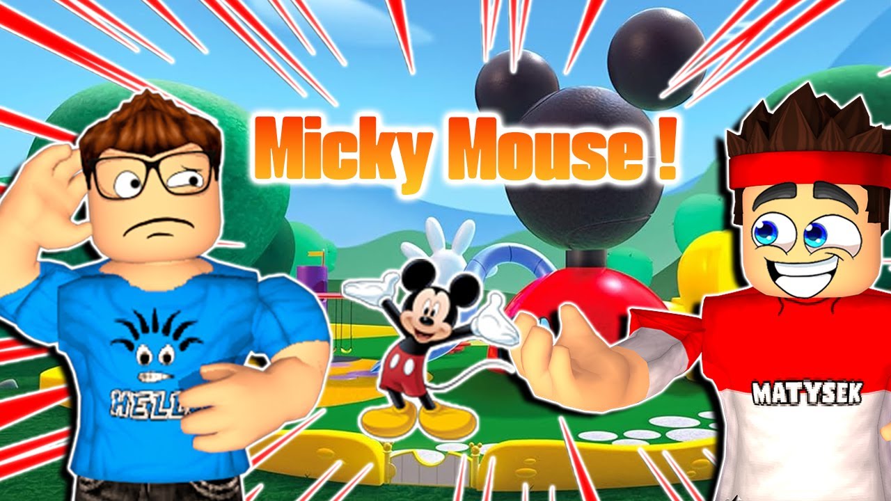 NAVŠTÍVILI JSME MIKIHO KLUBÍK V ROBLOXU ?! @bozi