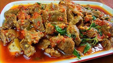 Tanpa Santan.Resep Rica-Rica Daging Sapi Yang Empuk,Enak,Pedas | Seluruh Keluarga Menyukainya