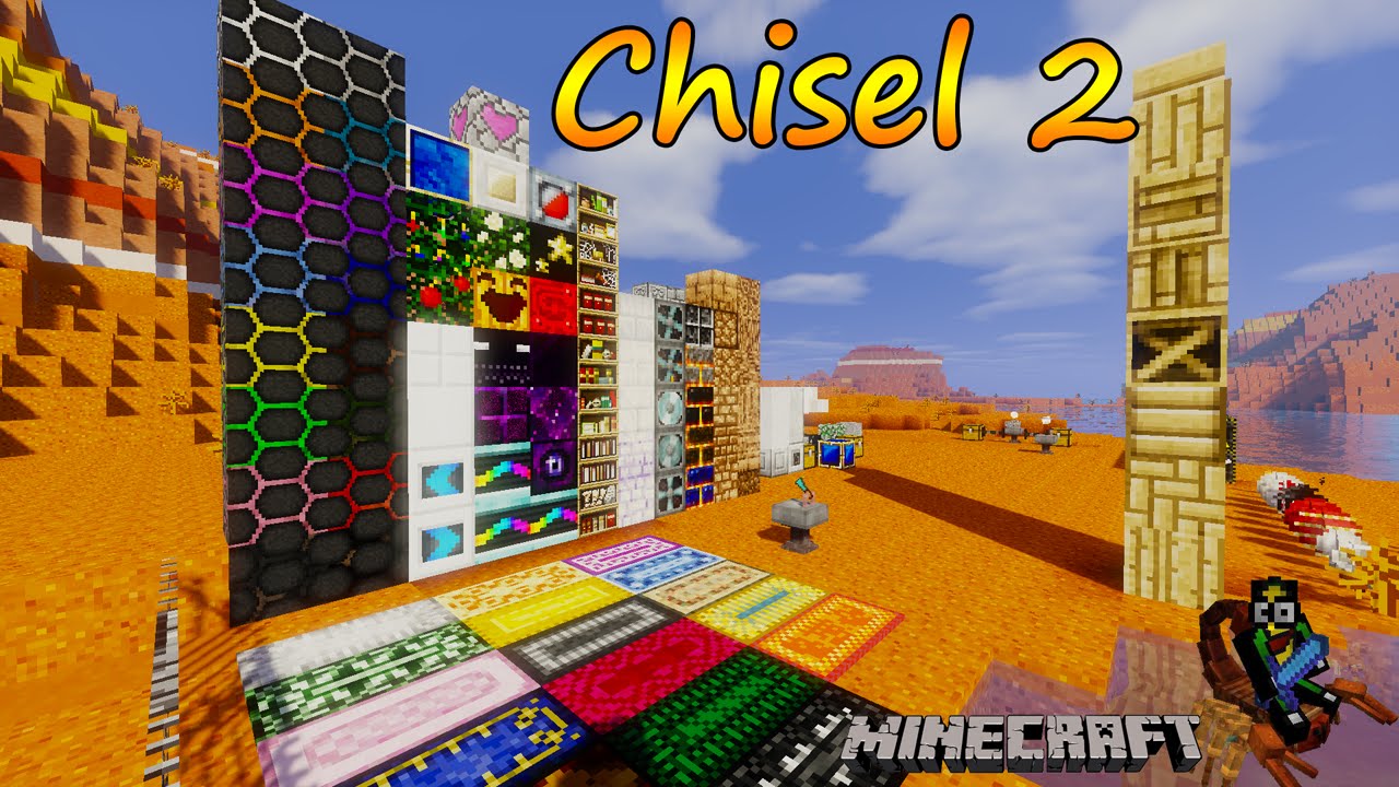 Chisel Mod Minecraft 1.7.10, Hartlber