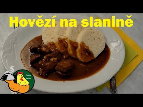 Video: Hovězí Maso Plněné Slaninou A Zeleninou