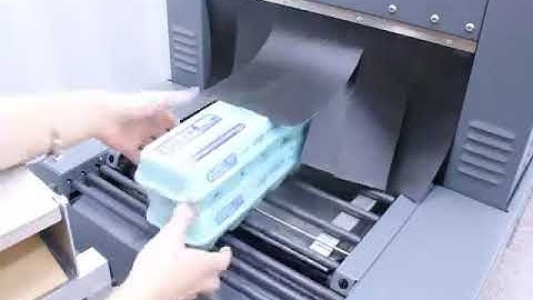 Heat Seal HDSA-1721 Automatic L-Sealer Shrink Wrapping Egg Cartons | ProPac.com