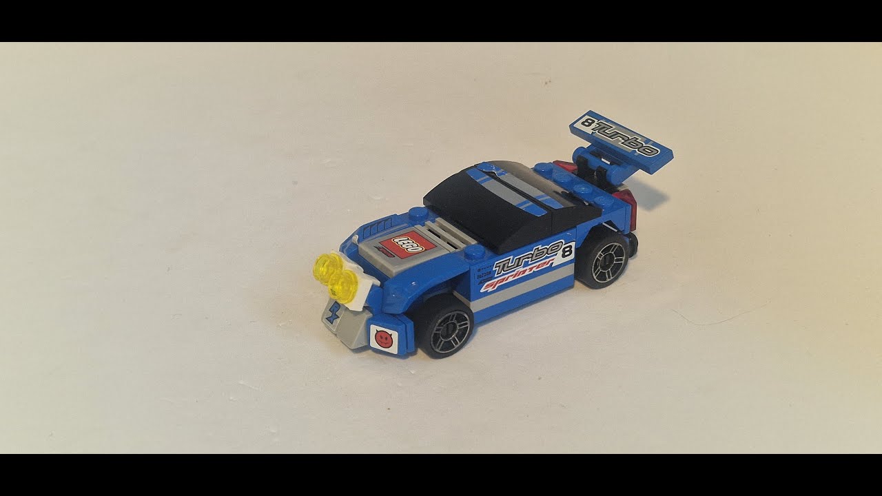 Lego Racers Rally Sprinter Lego set 8120 (Rally Sprinter) Stopmotion - YouTube