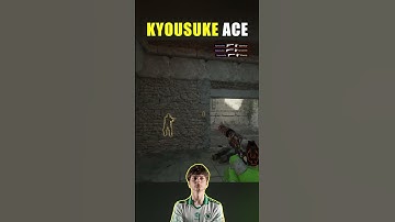 Pistol Round LOST... But Kyousuke got the ACE!🎯🫡 #cs2 #gamingshorts