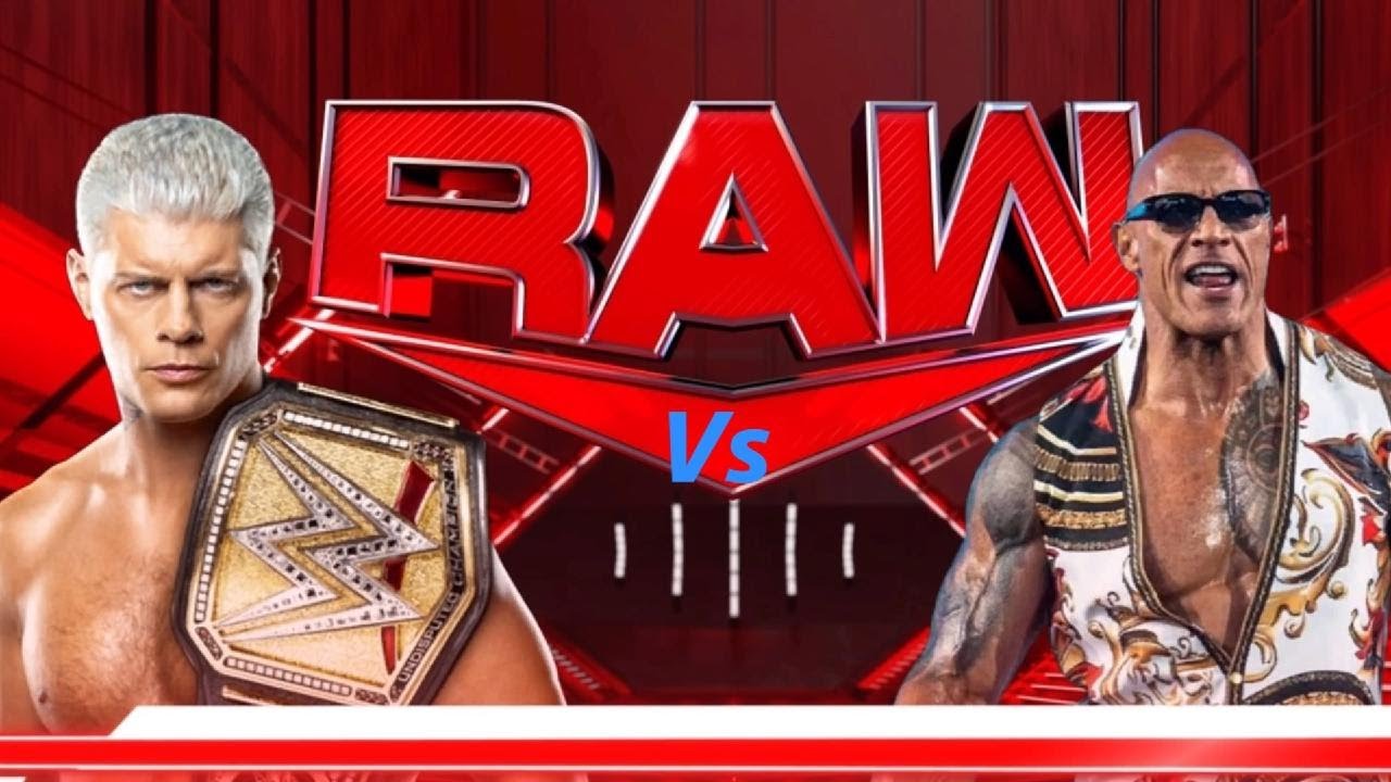 Cody Rhodes vs. the final boss the rock