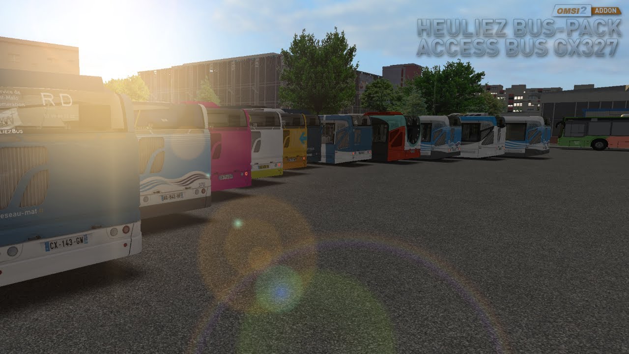 Trailer ADDON Heuliez Bus Pack Access'Bus GX327