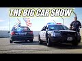 La police amricaine au circuit du mans big car show
