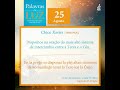 Palavras de Luz em Português e Esperanto - 25 de agosto de 2024