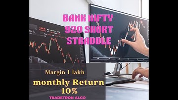 920 BANKNIFTY SHORT STRADDLE 1LAKH RETURN 10%- 30 MONTHS BACKTEST REPORT