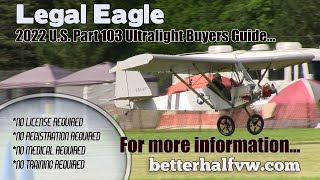 Legal Eagle Part 103 Legal Ultralight Aircraft 2022 Ultralight Aircraft Buyers Guide