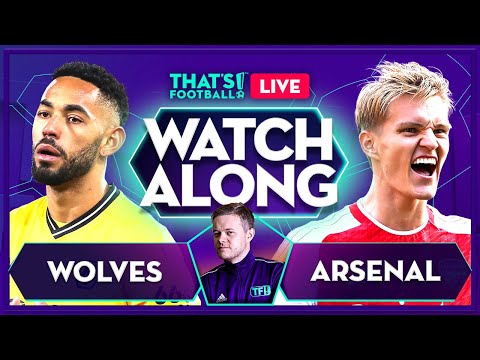 WOLVES vs ARSENAL LIVE with Mark Goldbridge