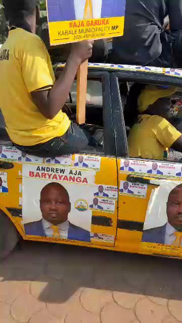 Massive turnout for Hon. Byaruhanga Andrew Aja