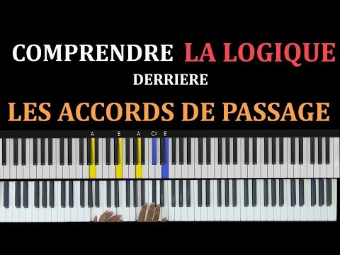 LES ACCORDS DE PASSAGE  - Les construire et les utiliser -  PIANO GOSPEL | Lesson #26