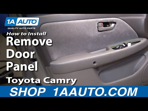 Wideo: Jak zdjąć panel drzwi z Toyoty Camry?