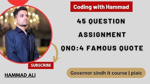 Typescript and Node.js Exercises no . 4  (Famous Quote) | Governor Sindh IT course assignment .