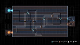 Circuit Puzzle Gameplay | Operate the power device to control supply devices | Stellar Blade