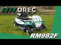 Orec rideon mower rm982f