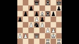 Daniel Harrwitz vs Bernhard Horwitz | White to play and mate in 3! #chess #shorts #chesstactics