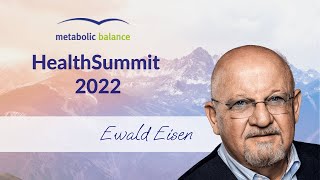 Das beste Wasser trinken - Ewald Eisen - HealthSummit2022