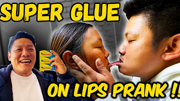 SUPER GLUE KISSING PRANK @Binduli LAI !!! RUNGMANG KITCHEN KO NEW CHEF !!!
