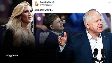 Son Cries, Ann Coulter Mocks, Tim Walz Reacts