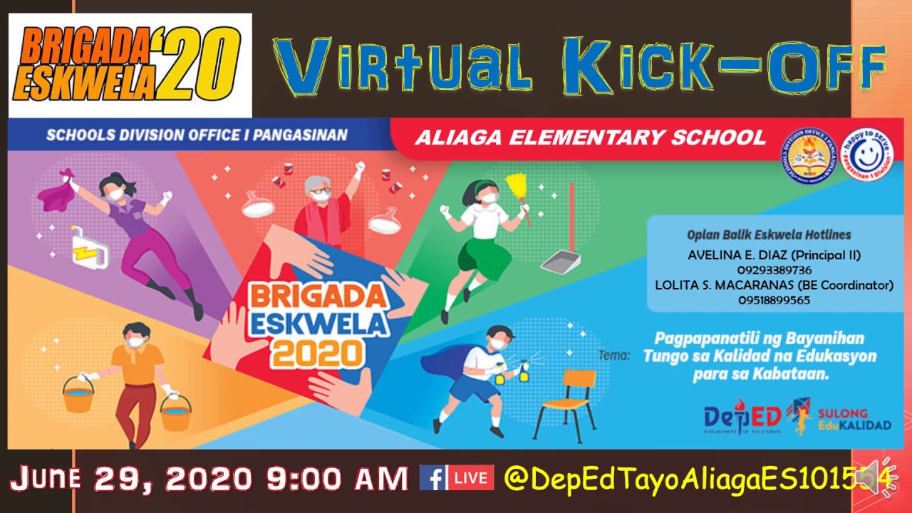 Brigada Eskwela Virtual Kick Off Teaser Youtube