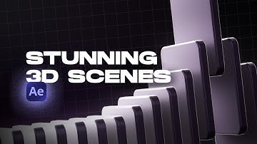 Make Stunning 3D Scenes (After Effects Tutorial)