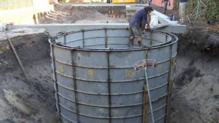 Water Tank Construction Time-lapse