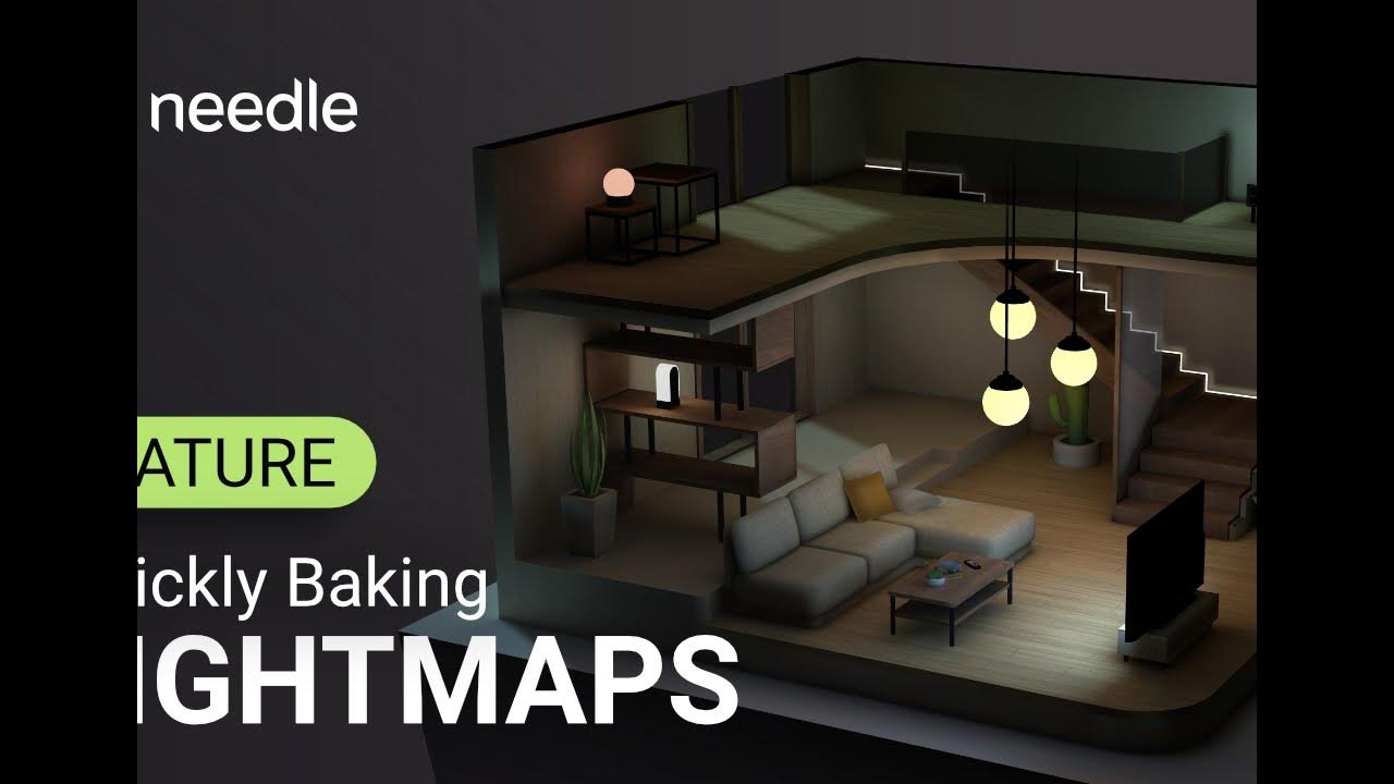 Needle Blender Exporter Baking Lightmaps Quick YouTube