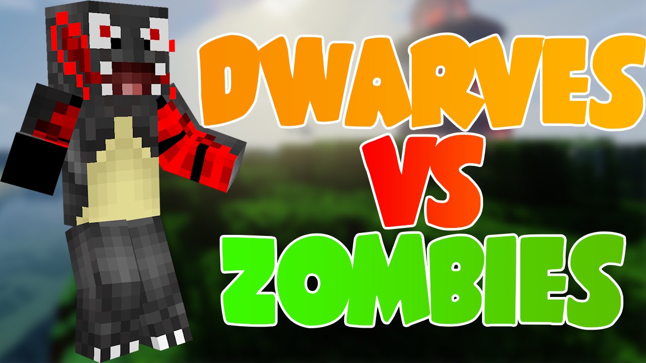 Minecraft Dwarves VS. Zombies LIVE (UberMC Server) YouTube