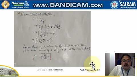 Lecture Video_18ME43_Module 3_Laminar Flow Parallel Plates 3_Yogananda