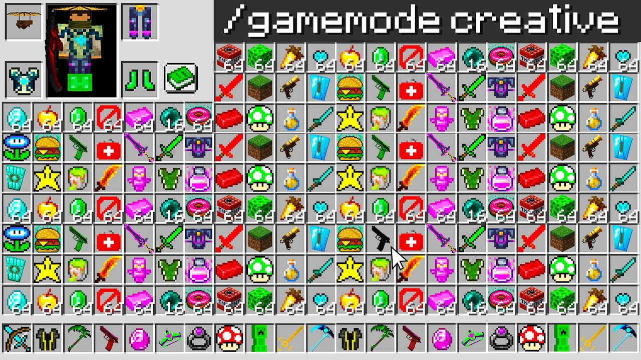 I Secretly Used Creative Mode With 1,969 Mods in Minecraft..