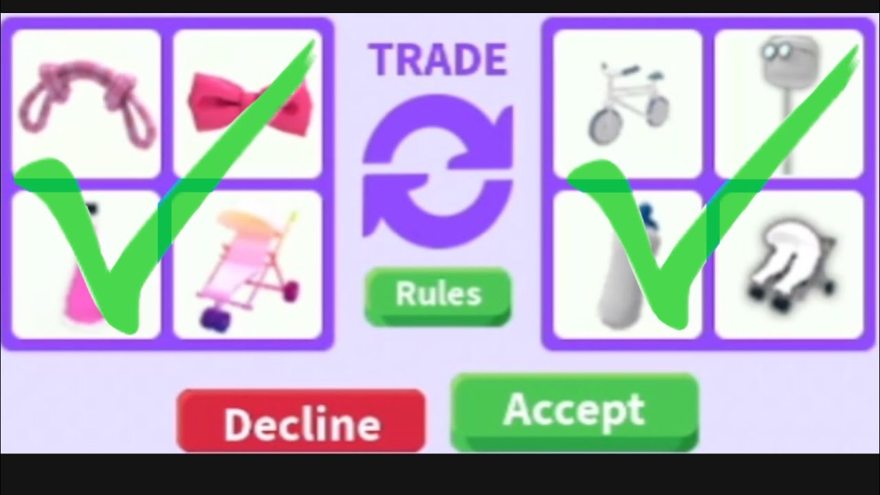One Color Trading Challenge In Roblox Adopt Me Youtube - one color trading challenge adopt me roblox youtube