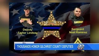 Thousands honor Gilchrist County Deputies