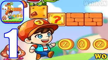 Super Matteo Adventure | Level 1 - Level 5 Part 1 | Gameplay Walktrough