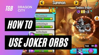 Dragon City How To Use Joker Orbs ☆☆☆ screenshot 3