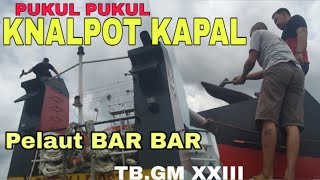 Knalpot kapal di pukul pukul kenapa???? Simak videonya