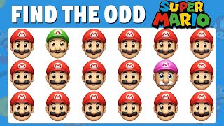 Find The Odd One Out | Super Mario Edition 🍄
